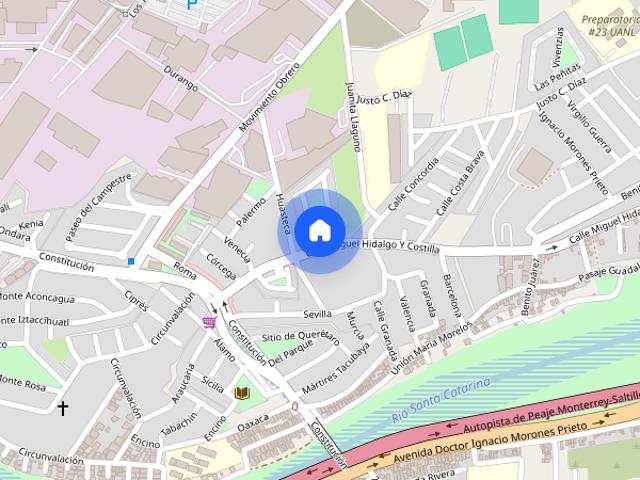 Estudio en renta en Huasteca del Valle Santa Catarina Nuevo Leon Amueblado