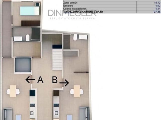 Estudio en venta en Torrevieja, Alicante Costa Blanca