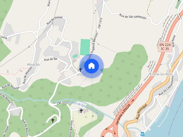 Estúdio entre os rios Penafiel com agua e luz incluidos