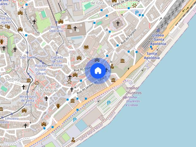 Estudio para estudante Lisboa Alfama