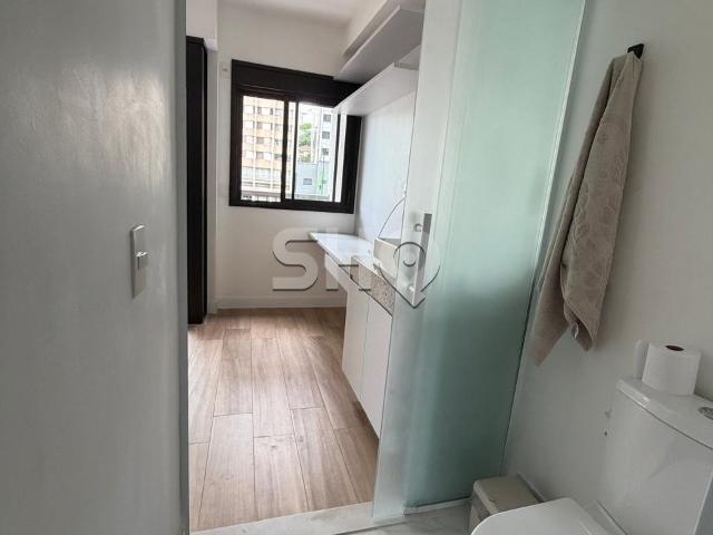 Estúdio para locação na Vila Madalena | 22 m² | Varanda ampla