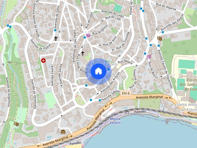 Estúdio T1 para alugar em Cascais
