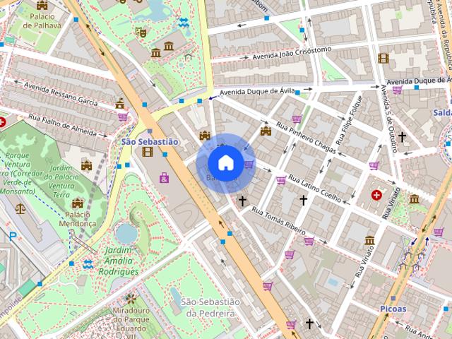 Estúdio T1 para alugar em Lisboa