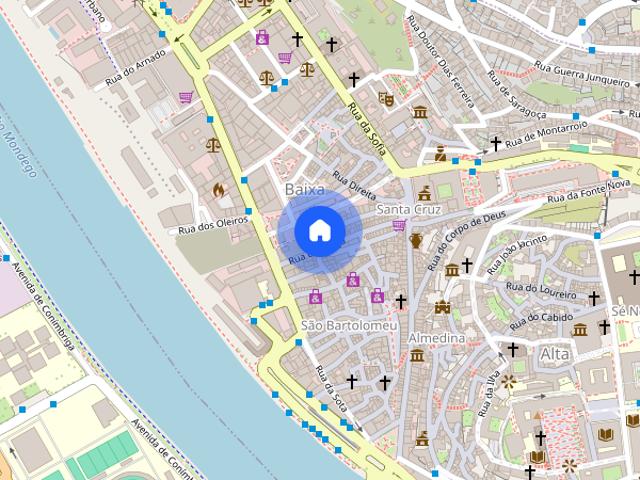 Estudios T0 para estudantes Coimbra Baixa