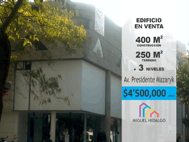 ESTUPENDO EDIFICIO EN VENTA SOBRE MAZARYK