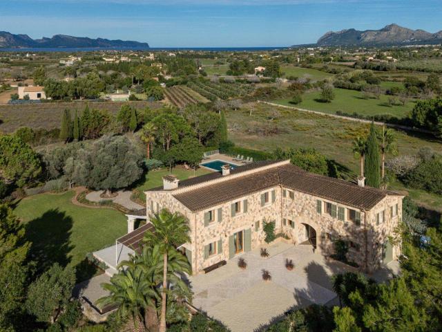 Esta exquisita casa de campo, situada entre Pollensa y Alcud. 511m² Pollença
