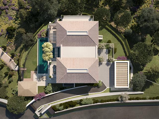 Esta es una majestuosa villa contemporánea en la exclusiva c. 1343m² Marbella