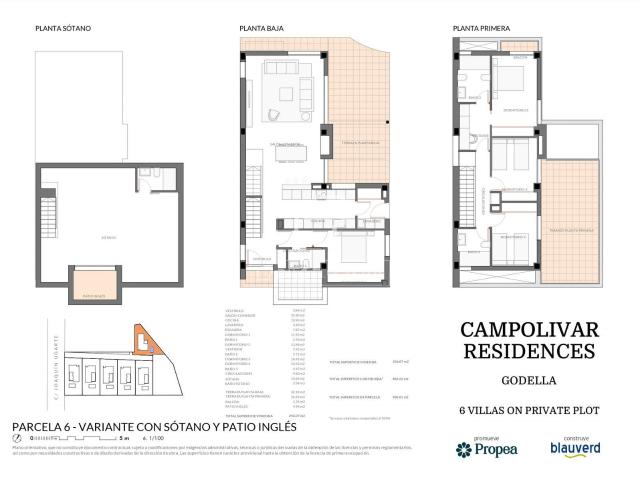 Esta vivienda forma parte de la promoción Campolivar Residen. 231m² Godella