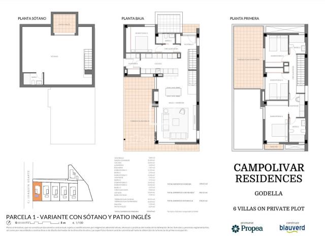 Esta vivienda forma parte de la promoción Campolivar Residen. 233m² Godella