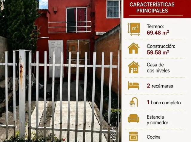 ESTADO DE MEXICO, CHAPULTEPEC, CASA VENTA