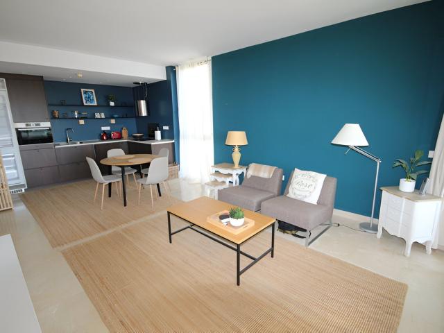 Este moderno apartamento de lujo en planta baja elevada, con. 86m² Mijas Costa