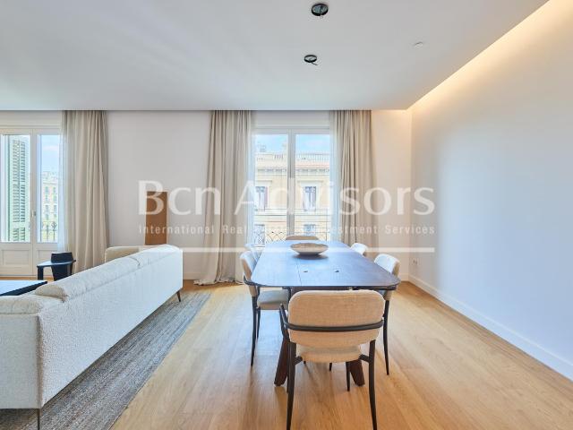 Este piso de obra nueva se situa en un edificio historico to. 124m² Barcelona
