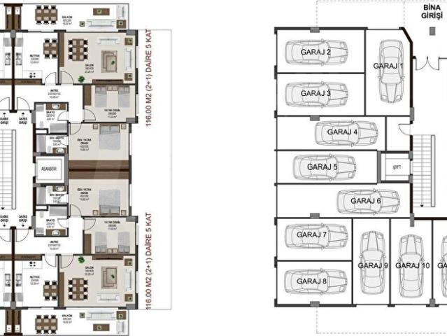 ESTORIA'DAN VADİŞEHİR YAKAMOZ PARK 2'DE SATILIK SIFIR 3+1 DAİRE
