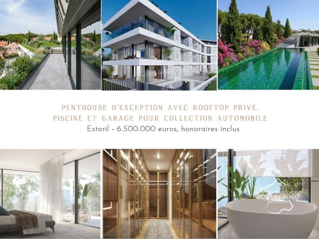 Estoril | Cobertura Excepcional Com Terraço Privativo, Pisci. 408m² Cascais e Estoril