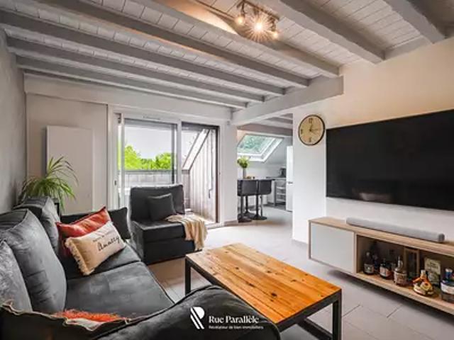 Epagny Metz Tessy 74330, 74370 Achat / Vente appartement 3 pièces t3 au dernier étage parking