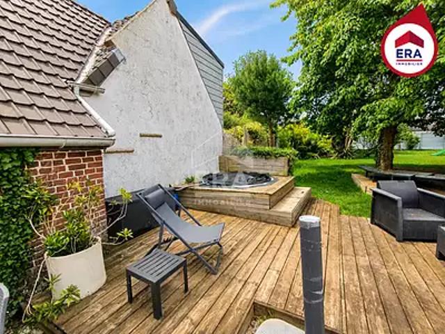 Eperlecques 62910 Achat / Vente maison 6 pièces t6 au dernier étage terrasse