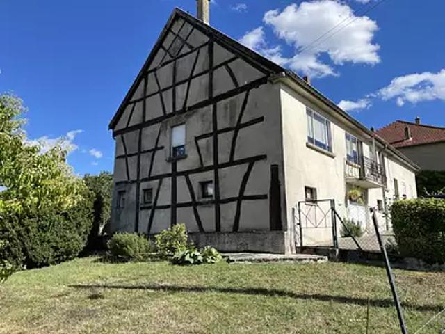 Ernestviller 57510 Achat / Vente maison 5 pièces t5 jardin