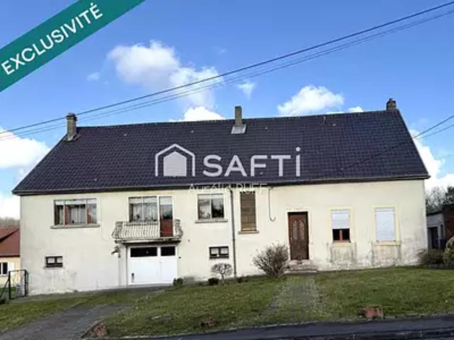 Ernestviller 57510 Achat / Vente maison 6 pièces t6