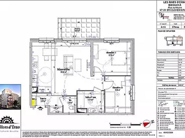 Ernolsheim Bruche 67120 Programme neuf appartement neuf à vendre t3