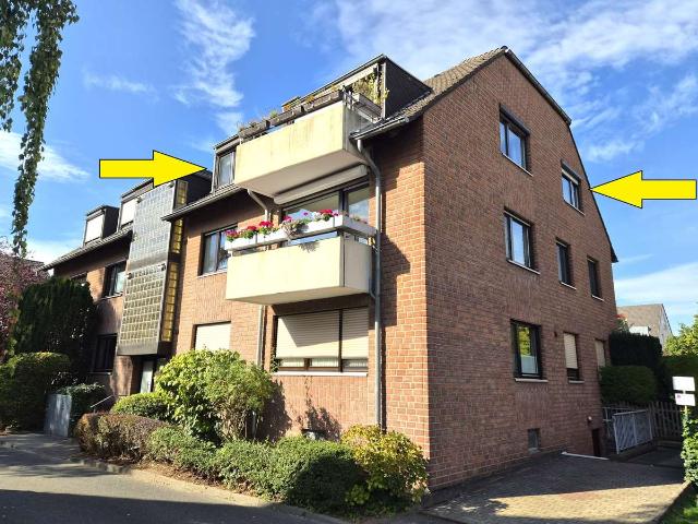 ERBPACHT: FREIE 3 ZIMMER WOHNUNG MIT BALKON UND GARAGE IN BÜDERICH DEUTSCHES ECK ZU VERKAUFEN.