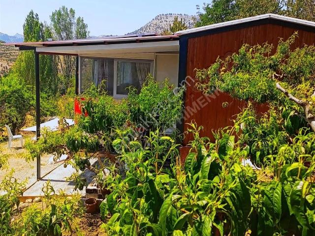 Erdemli Sorgun 1772 M2 Şeftali Bahçesi Ve Prefabrik Ev