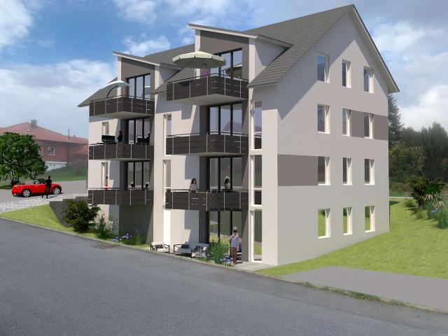 Erdgeschoss Wohnung mit Terrasse KFW40 QNG