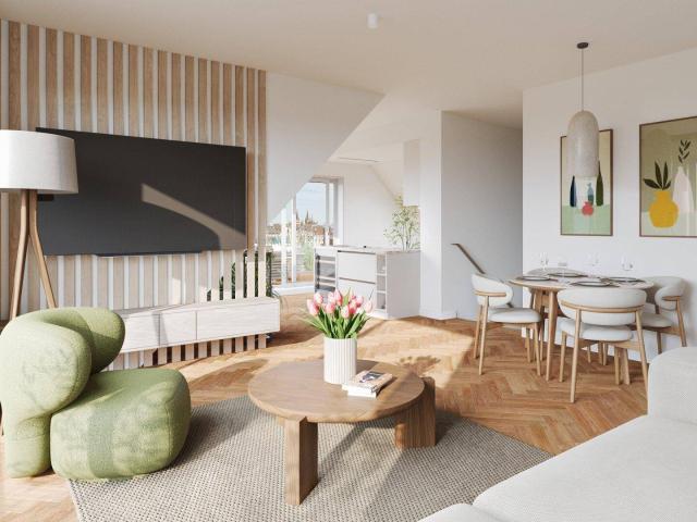 Erdgeschoss Wohnung mit außergewöhnlich großer Terrasse
