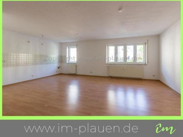 Erdgeschoss – Aufzug – offene Küche | 2 Zimmer Wohnung Plauen Zentrum