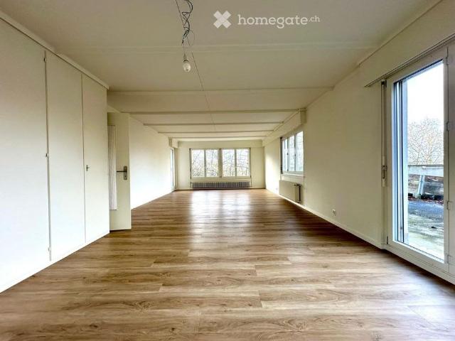 Erdgeschosswohnung 5.5 Zimmer idyllisch und naturnah