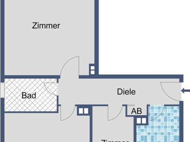 Erdgeschosswohnung bietet Platz für eine gemütliche Wohnsituation