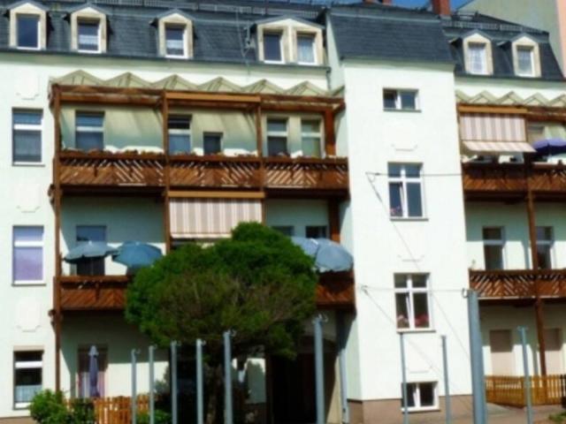 Erdgeschosswohnung in Riesa: Große 2 Zimmerwohnung mit Südterrasse