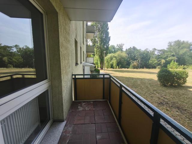 Erdgeschosswohnung mit Dusche und Balkon!