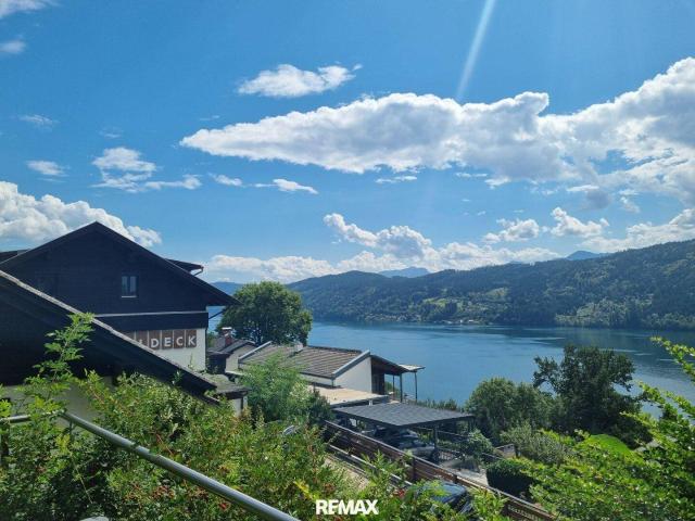 Erdgeschosswohnung mit Terrasse und Seeblick in Millstatt