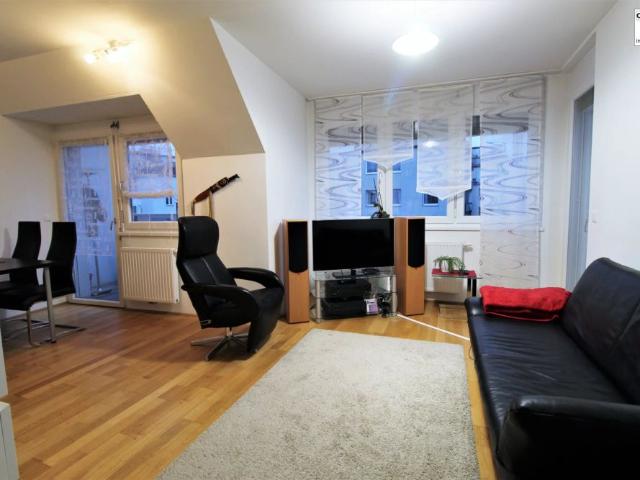 Erfolgreich vermietet: Margaretenstraße: ruhige 2 Zimmer DG Wohnung mit 2 Balkonen