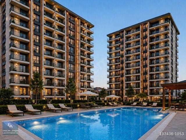 ERGÜN AYDIN'DAN Açık Kapalı Yüzme Havuzu 724 Güvenlikli Daire