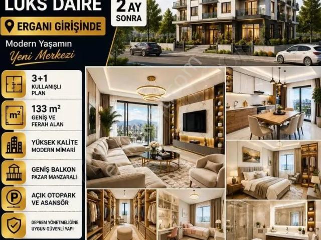 Erganide 3+1 Sıfır Satılık Fırsat Daireler