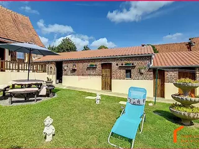 Ergny 62650 Achat / Vente maison 4 pièces t4 jardin
