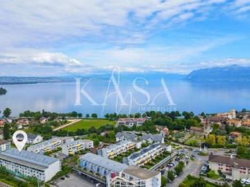 Wunderschöne Aussicht auf den See, Duplex Dachwohnung