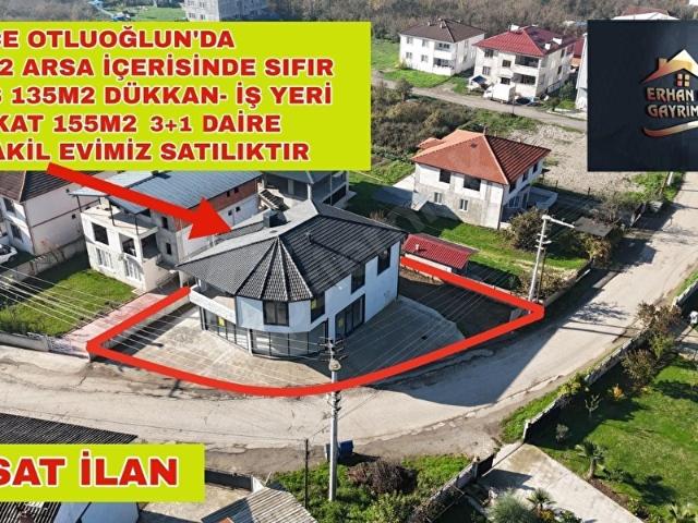 ERHAN KESKİN'DEN 3+1 155M2 EV VE HAZIR KİRACILI DÜKKAN