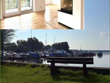 Erholsame Ruhe in Wassernähe! Sanierte 3 Zimmer mit 2 Balkonen, Terrasse und 250 qm Garten
