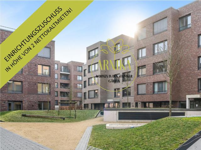 Erlass der ersten 2 Kaltmieten 2 Zimmer Terrassenwohnung in den Steimker Gärten