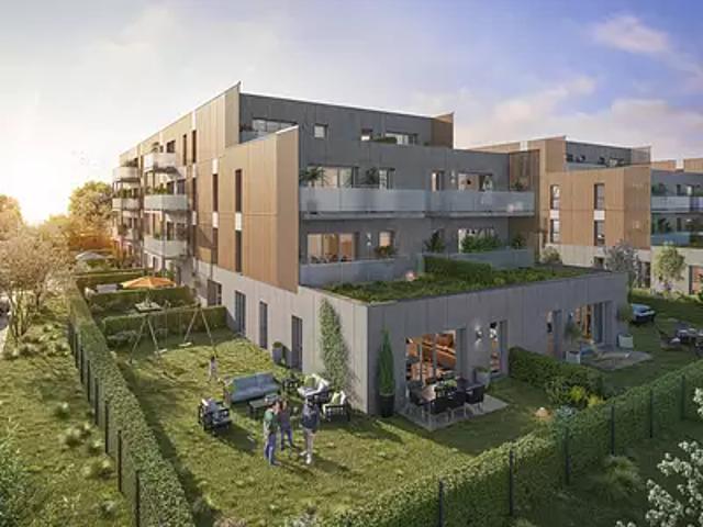 Erquinghem Lys 59193 Programme neuf appartement neuf à vendre t2