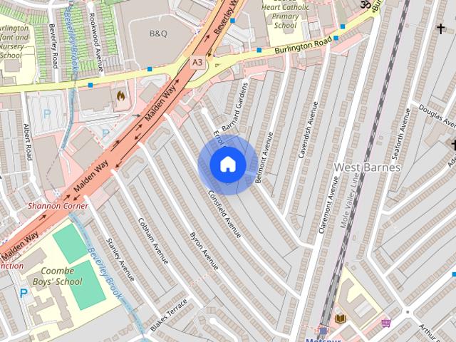 Errol Gardens, New Malden, KT3 6QF
