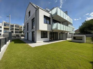 Erstbezug: 3 Zi Gartenwohnung mit Terrasse, Fußbodenheizung & Tiefgarage in 1230 Wien!