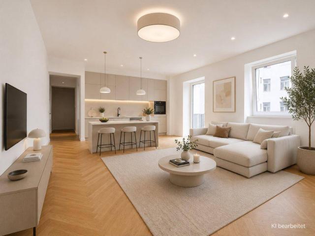 ERSTBEZUG 3 Zimmer Altbauwohnung, 62,20m² Wohnfläche mit 32,60m² Terrasse