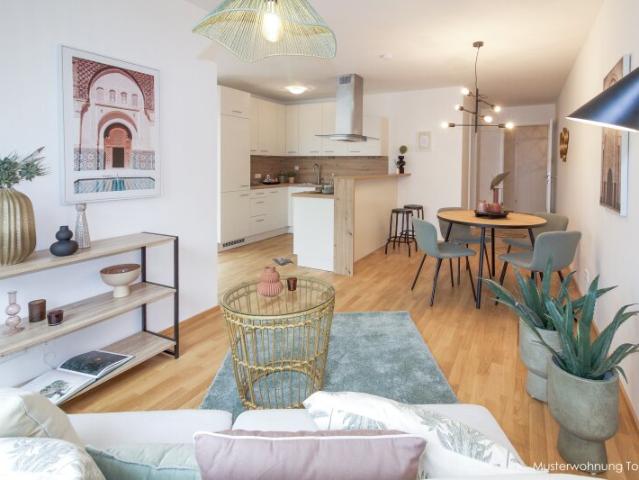 Erstbezug: 3 Zimmer Wohnung im 1.OG