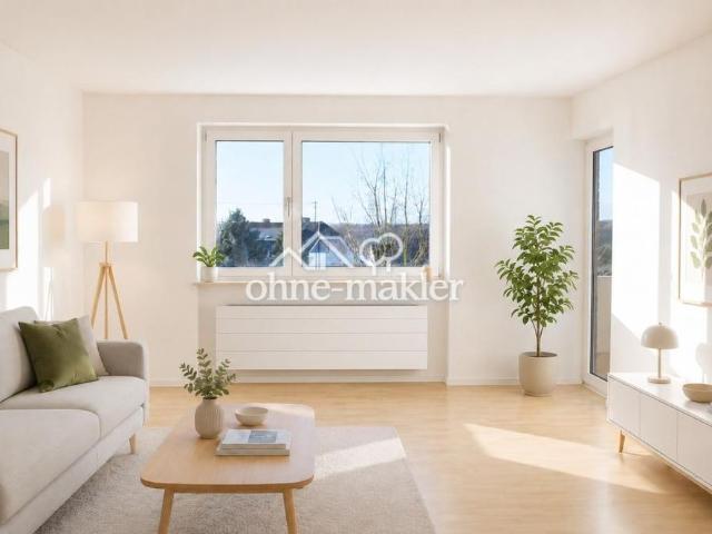 Erstbezug! 3 Zimmer Wohnung mit Süd Balkon in Top Lage von Darmstadt