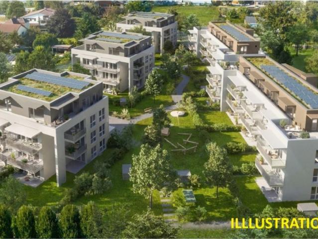 Erstbezug 01.10.2026: Geförderte 2 Zimmer Wohnung mit EIGENGARTEN und GARAGENPLATZ Tiergartenweg 32e