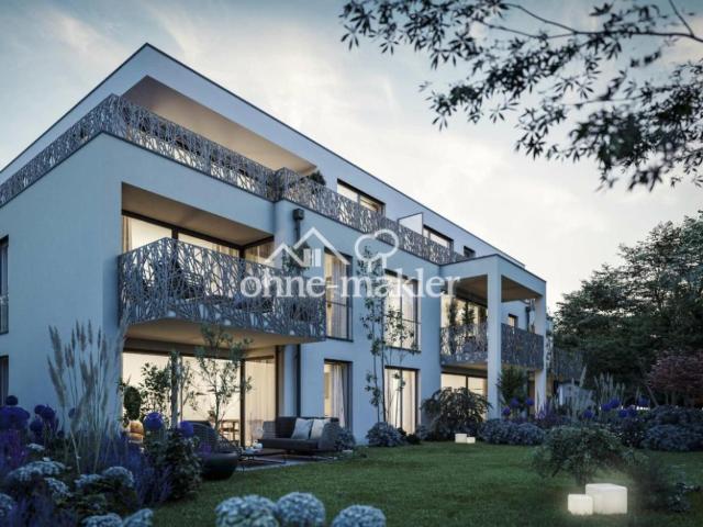 Erstbezug 2026: Helle 2 Zi. Wohnung in ruhiger Villenlage – Balkon ins Grüne, hohe Decken, TG