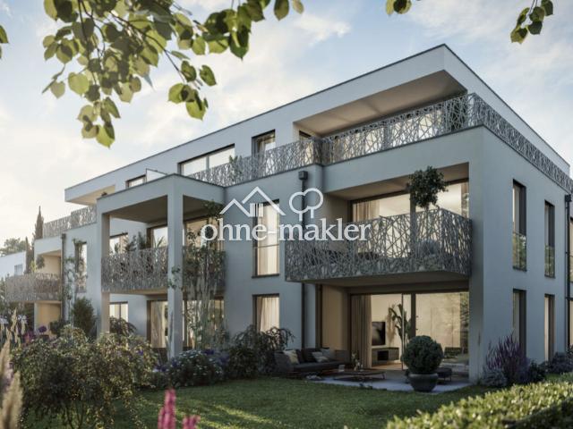 Erstbezug 2026: Helle 2 Zi. Wohnung in ruhiger Villenlage – Balkon ins Grüne, hohe Decken, TG